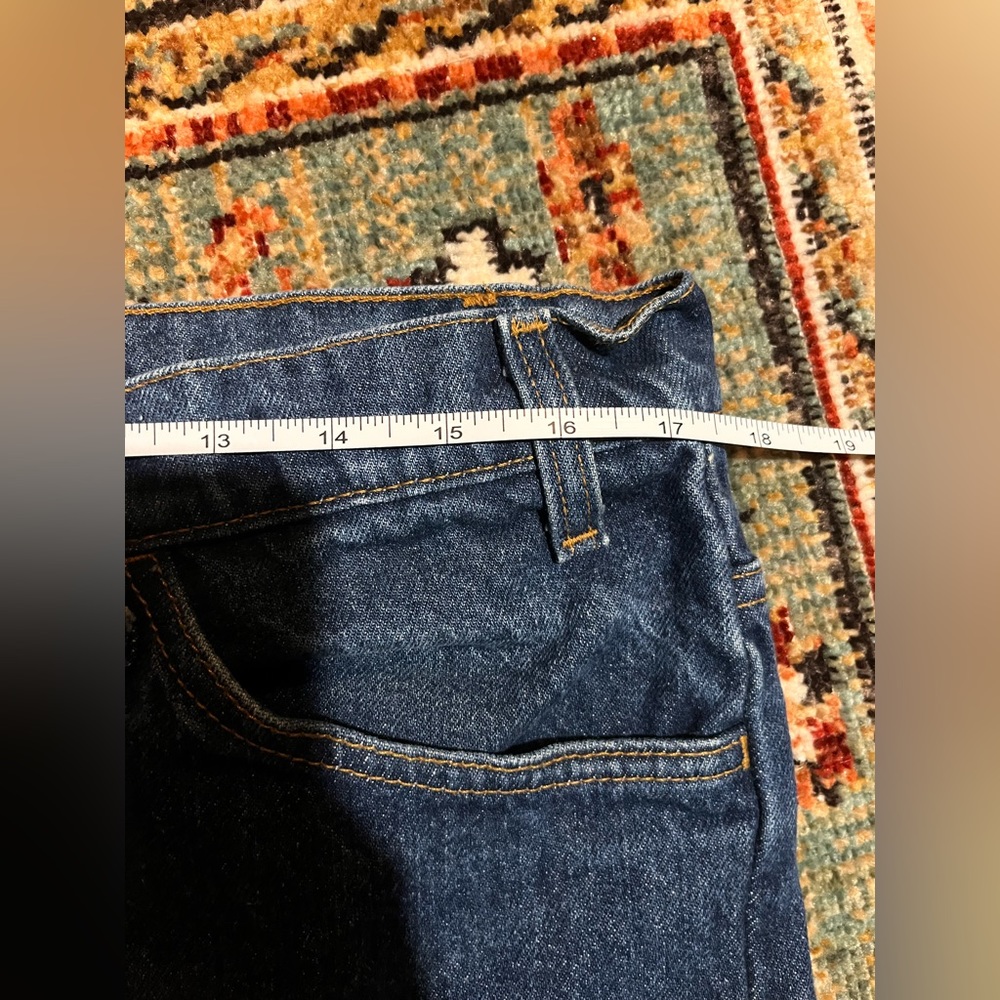 Levis Orange Tab 575 Flare Bell Bottom Jeans 38 (35)X 32 Vintage Great Condition - Picture 5 of 14
